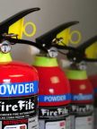 DRY CHEMICAL POWDER TYPE FIRE EXTINGUISHERS (STORED PRESSURE)